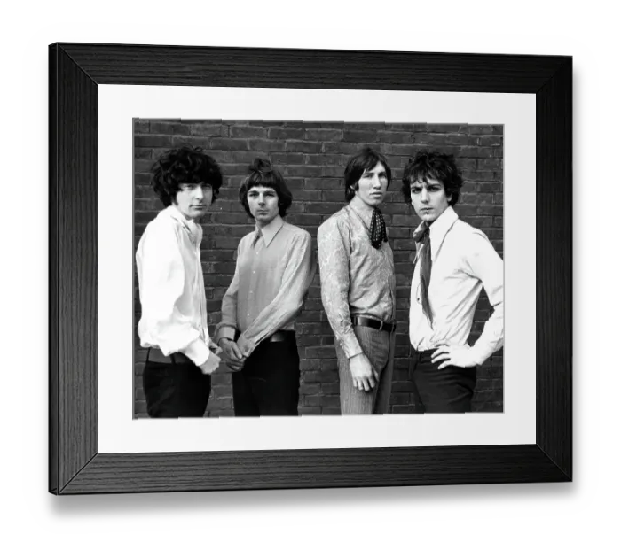 Framed Print : Pink Floyd Portrait Session Framed Print : Pink Floyd Portrait Session