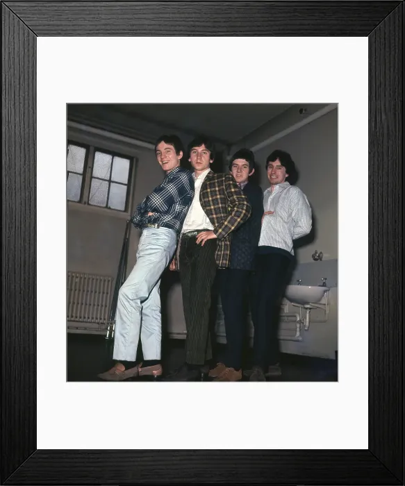Framed Print : Small Faces Portrait Framed Print : Small Faces Portrait