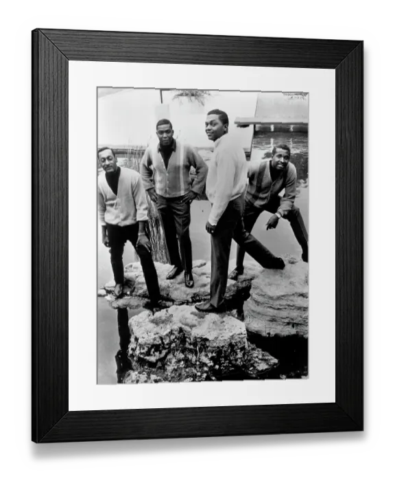 Framed Print : Four Tops Portrait