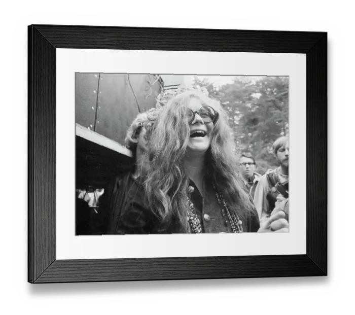 Framed Print : Janis Joplin With Big Brother At Golden Gate Park Framed Print : Janis Joplin With Big Brother At Golden Gate Park