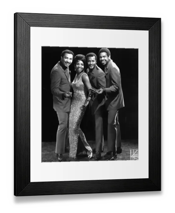 Framed Print : Gladys Knight & The Pips Portrait Framed Print : Gladys Knight & The Pips Portrait