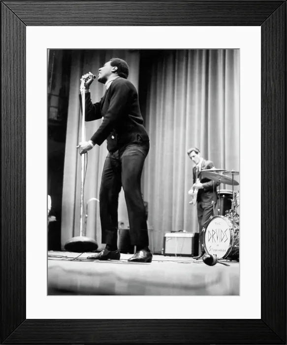 Framed Print : Otis Redding At Hunter College Framed Print : Otis Redding At Hunter College