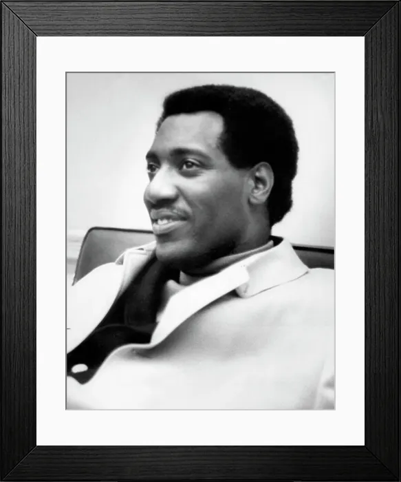 Framed Print : Otis Redding At Hunter College Framed Print : Otis Redding At Hunter College