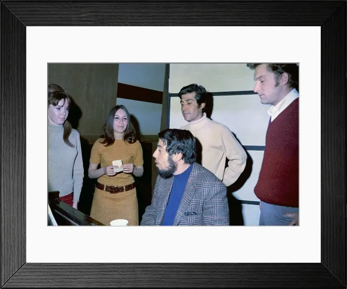 Framed Print : Sergio Mendes And Brasil 66 At United Western Recorders Framed Print : Sergio Mendes And Brasil 66 At United Western Recorders