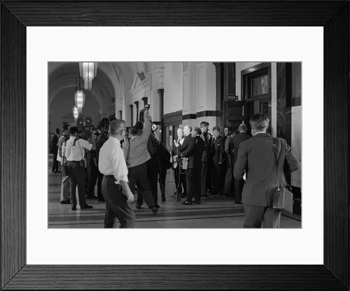 Framed Print : Preliminary Hearing For Clay Shaw Framed Print : Preliminary Hearing For Clay Shaw