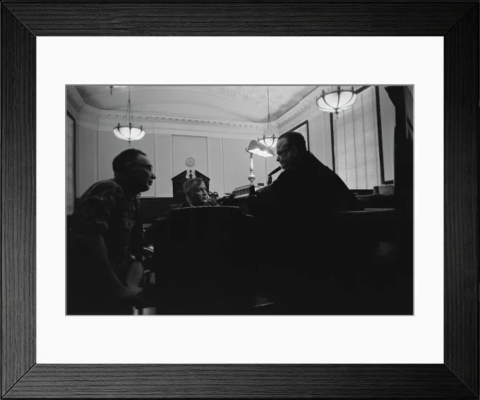 Framed Print : Judge Bernard Bagert Framed Print : Judge Bernard Bagert
