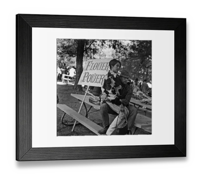 Framed Print : Easter Sunday Love-In Framed Print : Easter Sunday Love-In