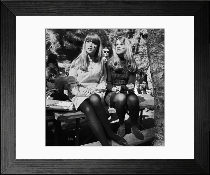 Framed Print : Easter Sunday Love-In