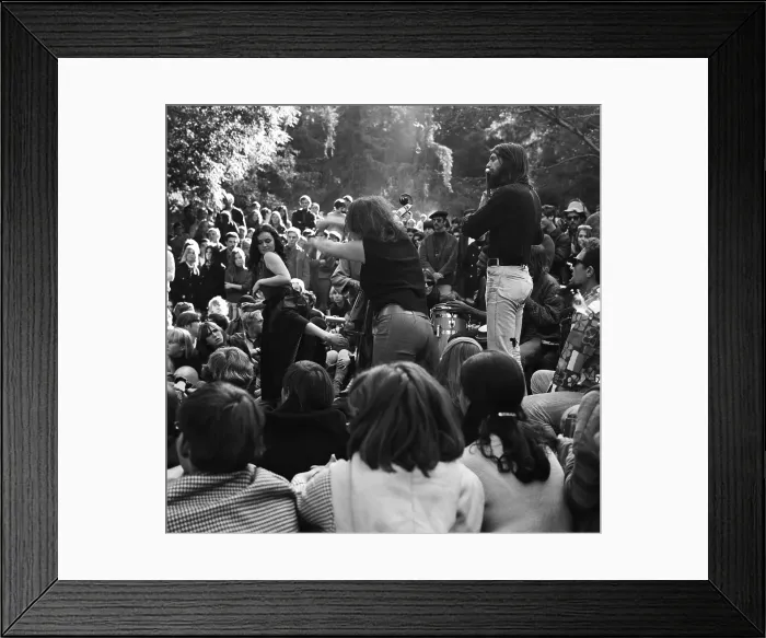 Framed Print : Easter Sunday Love-In Framed Print : Easter Sunday Love-In