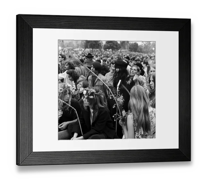 Framed Print : Easter Sunday Love-In Framed Print : Easter Sunday Love-In