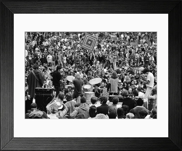 Framed Print : Easter Sunday Love-In Framed Print : Easter Sunday Love-In