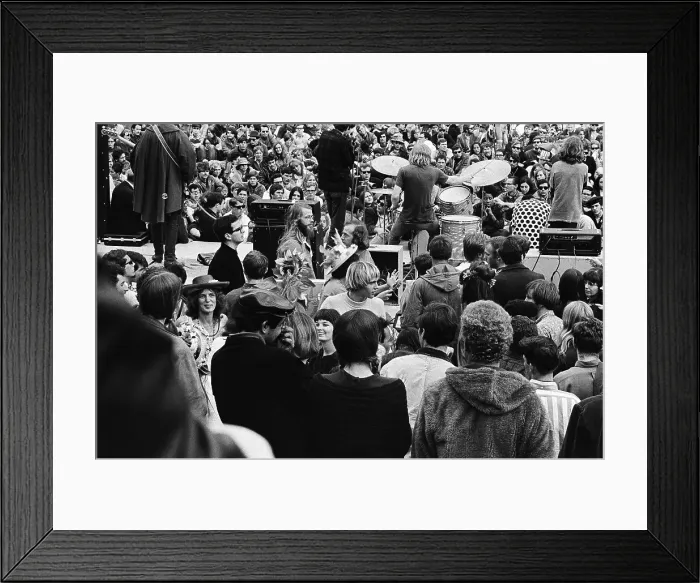 Framed Print : Easter Sunday Love-In