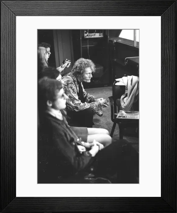 Framed Print : Cream Backstage Framed Print : Cream Backstage
