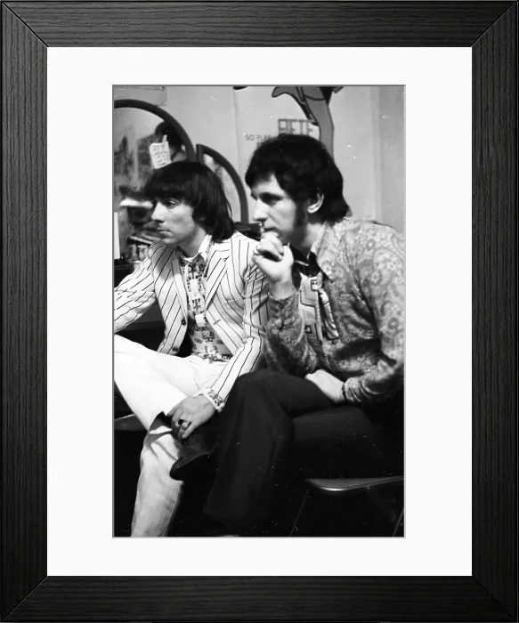 Framed Print : The Who Backstage Of The Murray The K Show Framed Print : The Who Backstage Of The Murray The K Show