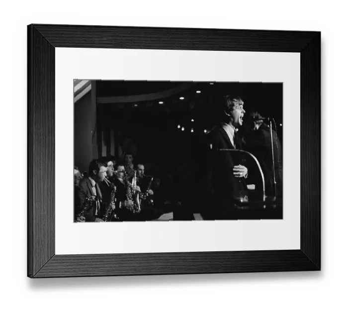 Framed Print : Georgie Fame Framed Print : Georgie Fame