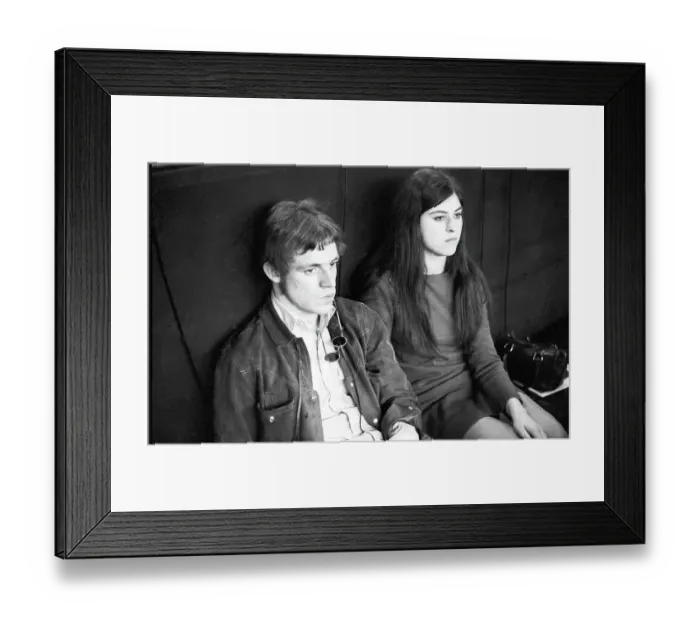 Framed Print : Jack Bruce And His Wife Framed Print : Jack Bruce And His Wife