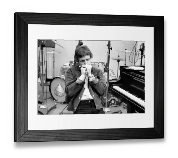 Framed Print : Jack Bruce Records Harmonica Framed Print : Jack Bruce Records Harmonica