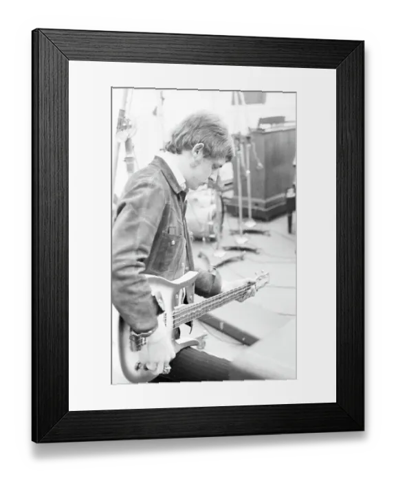 Framed Print : Jack Bruce Records Bass Framed Print : Jack Bruce Records Bass