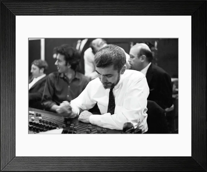 Framed Print : Tom Dowd Records Cream Framed Print : Tom Dowd Records Cream