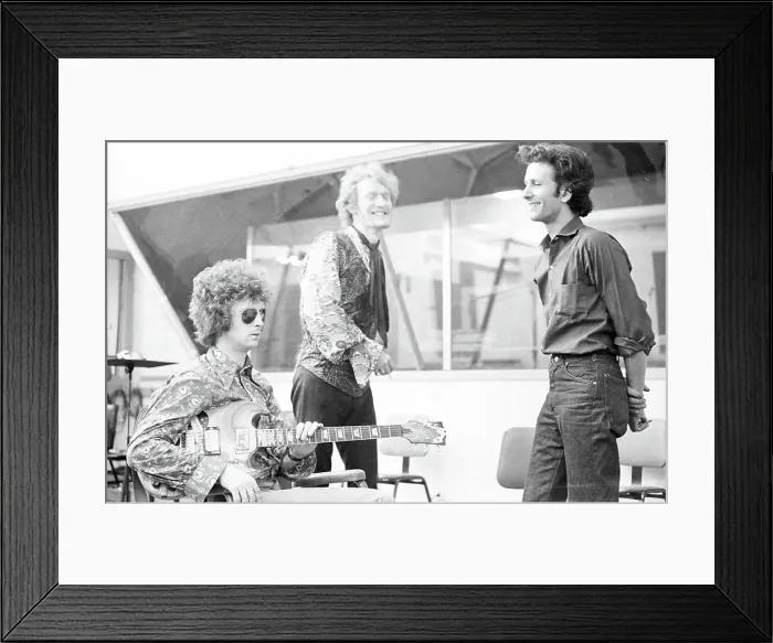 Framed Print : Cream Recording Session Framed Print : Cream Recording Session