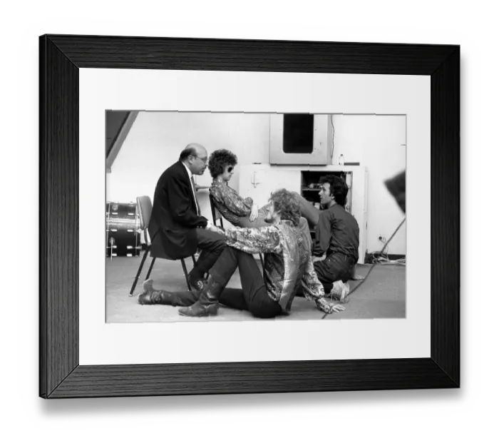 Framed Print : Cream Recording Session Framed Print : Cream Recording Session