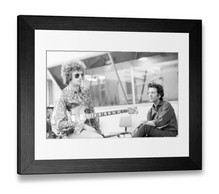 Framed Print : Cream Recording Session Framed Print : Cream Recording Session