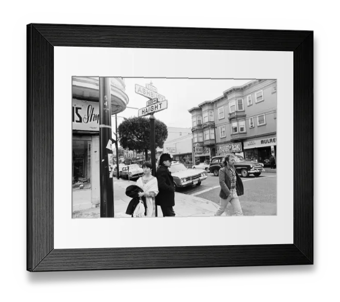 Framed Print : The Epicenter Of The Summer Of Love Framed Print : The Epicenter Of The Summer Of Love