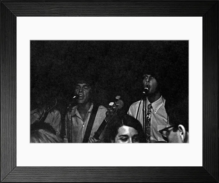 Framed Print : Moby Grape Performing At The Scene In NY