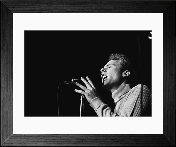 Framed Print : Art Garfunkel At The Monterey Pop Festival