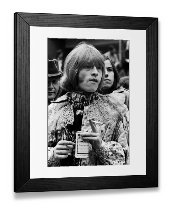 Framed Print : Brian Jones At The Monterey Pop Festival Framed Print : Brian Jones At The Monterey Pop Festival