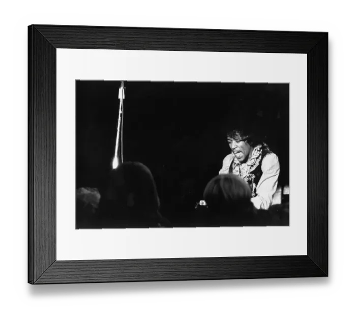 Framed Print : Jimi At Monterey Framed Print : Jimi At Monterey