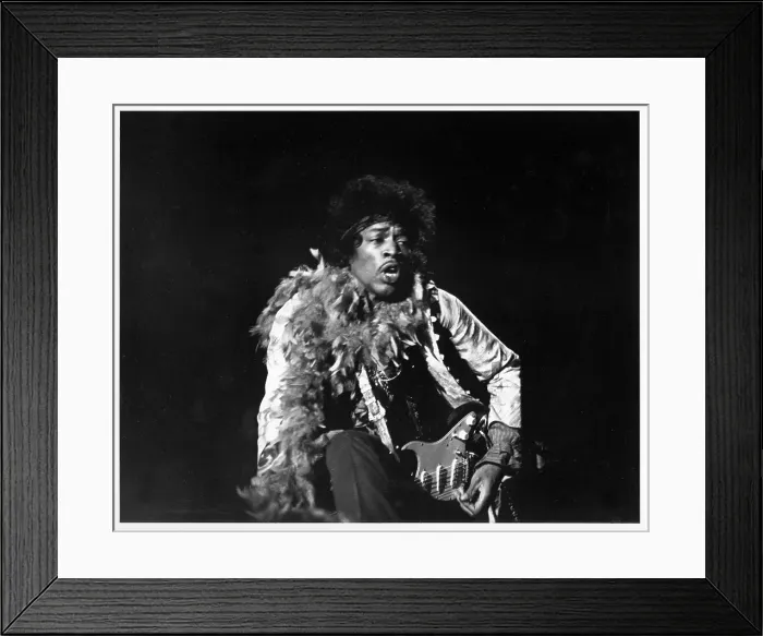 Framed Print : Jimi At Monterey Framed Print : Jimi At Monterey