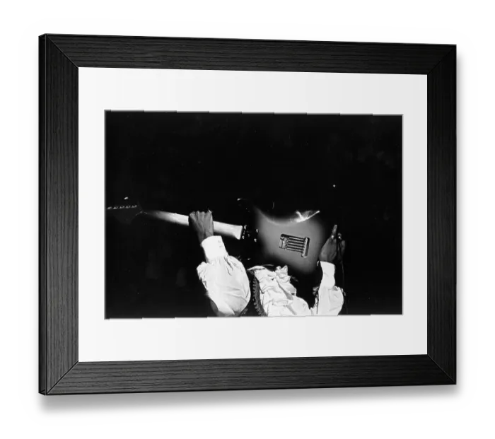 Framed Print : Jimi Hendrix Performs at Monterey Framed Print : Jimi Hendrix Performs at Monterey