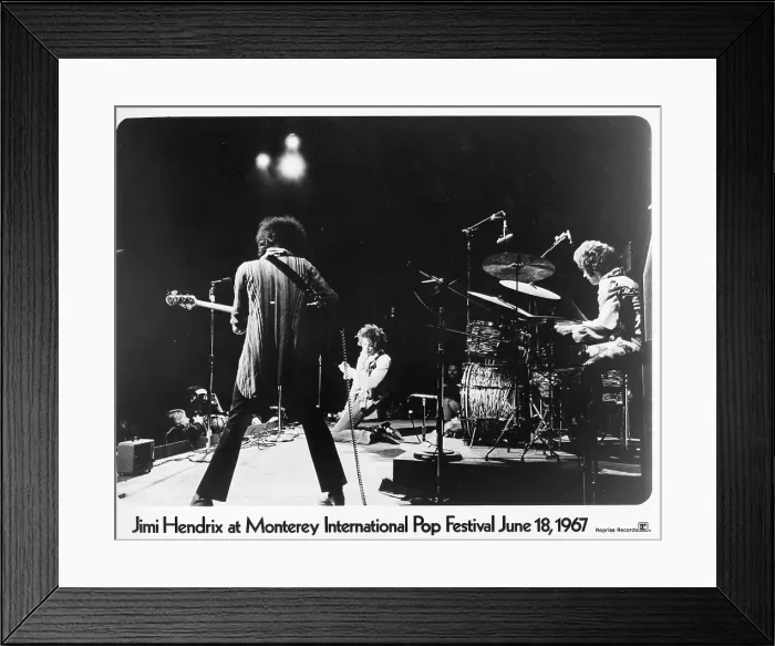Framed Print : Jimi At Monterey Framed Print : Jimi At Monterey