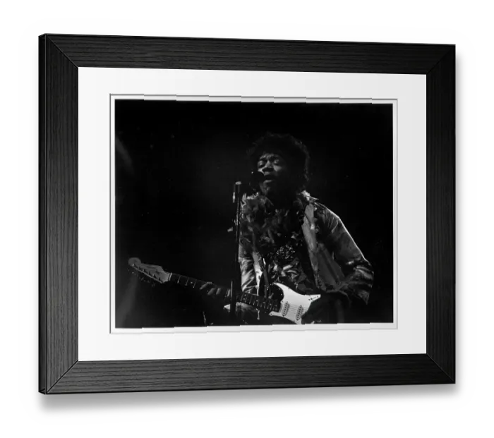 Framed Print : Jimi At Monterey Framed Print : Jimi At Monterey