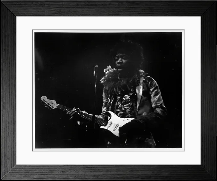 Framed Print : Jimi At Monterey Framed Print : Jimi At Monterey