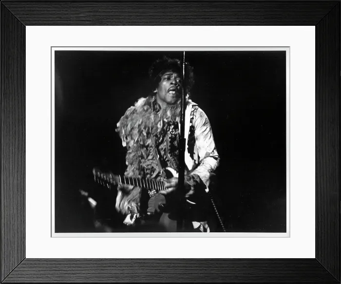 Framed Print : Jimi At Monterey Framed Print : Jimi At Monterey