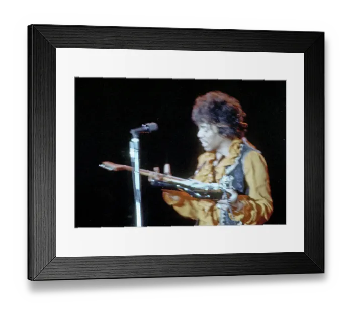 Framed Print : Jimi At Monterey Framed Print : Jimi At Monterey
