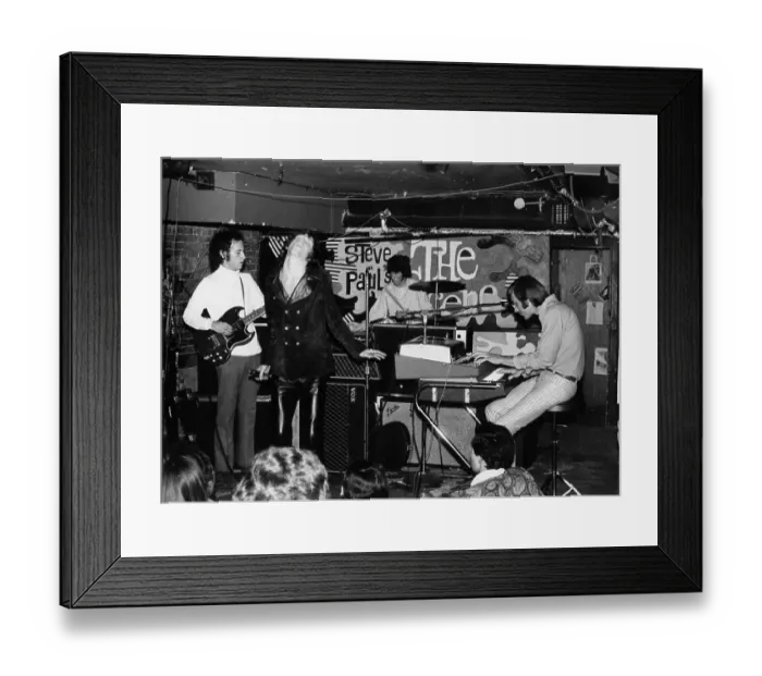 Framed Print : The Doors Perform At Steve Paul's The Scene In NY Framed Print : The Doors Perform At Steve Paul's The Scene In NY