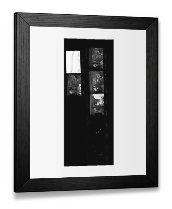 Framed Print : Proof Sheet Of The Doors