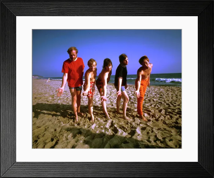 Framed Print : Beach Boys On The Beach Framed Print : Beach Boys On The Beach