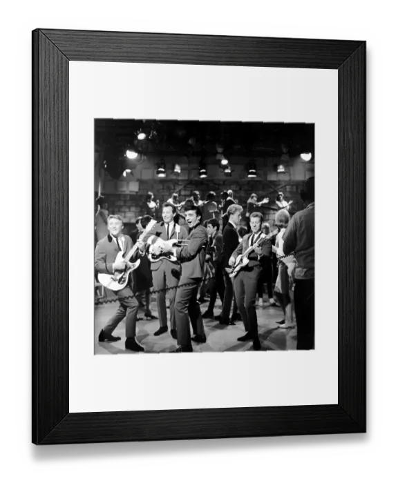 Framed Print : The Ventures On American Bandstand