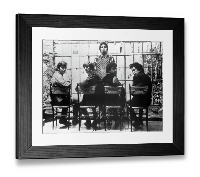 Framed Print : Captain Beefheart and His Magic Band Framed Print : Captain Beefheart and His Magic Band