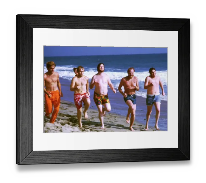 Framed Print : Beach Boys On The Beach Framed Print : Beach Boys On The Beach