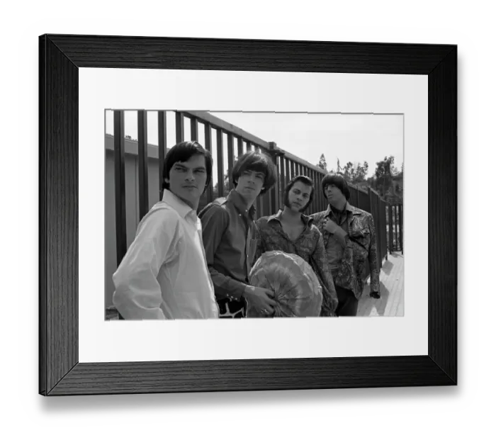 Framed Print : Sky Saxon And The Seeds Portrait Framed Print : Sky Saxon And The Seeds Portrait