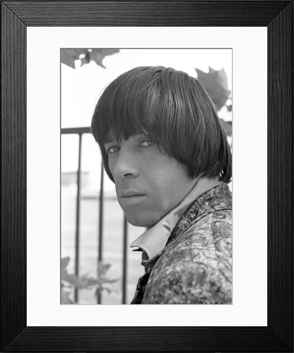 Framed Print : Sky Saxon And The Seeds Portrait Framed Print : Sky Saxon And The Seeds Portrait