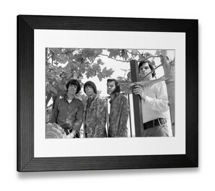 Framed Print : Sky Saxon And The Seeds Portrait Framed Print : Sky Saxon And The Seeds Portrait