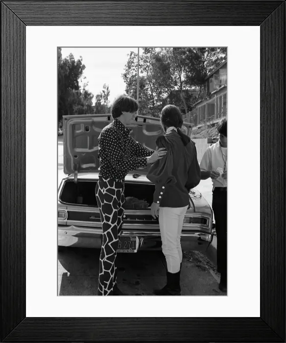Framed Print : Sky Saxon And The Seeds Portrait Framed Print : Sky Saxon And The Seeds Portrait