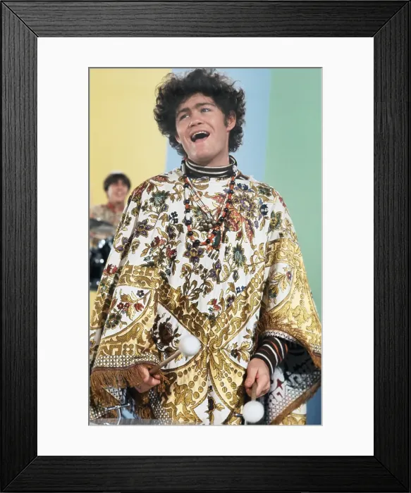 Framed Print : Mickey Dolenz Of The Monkees Framed Print : Mickey Dolenz Of The Monkees