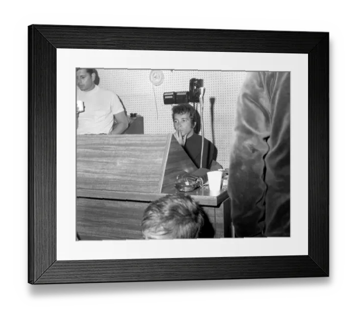 Framed Print : Herb Alpert And Burt Bacharach In The Studio Framed Print : Herb Alpert And Burt Bacharach In The Studio